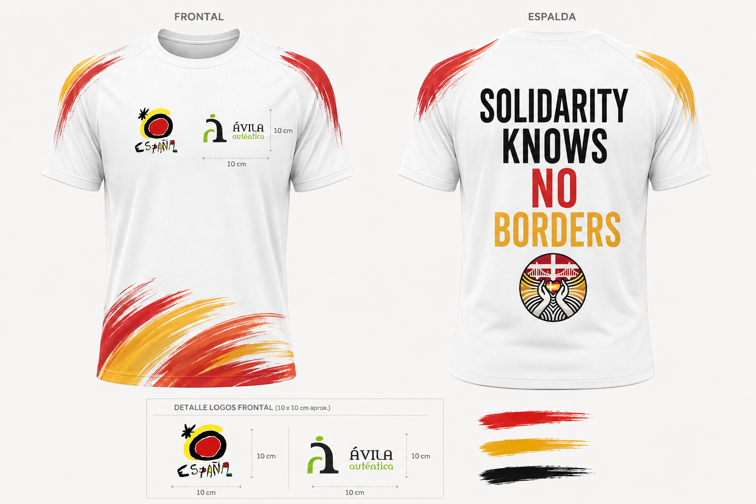 DANAmark T-shirt, front and back